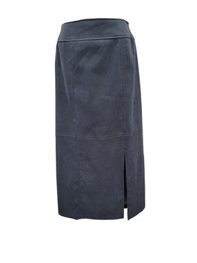 Vintage Tribal Sportwear Grey Long Skirt Dress Made in Canada Size: 8